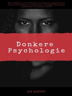 cover image of Donkere Psychologie